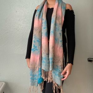 Multi colored scarf
